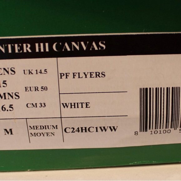 P.F. Flyers White High-Top Sneakers - Picture 3 of 5